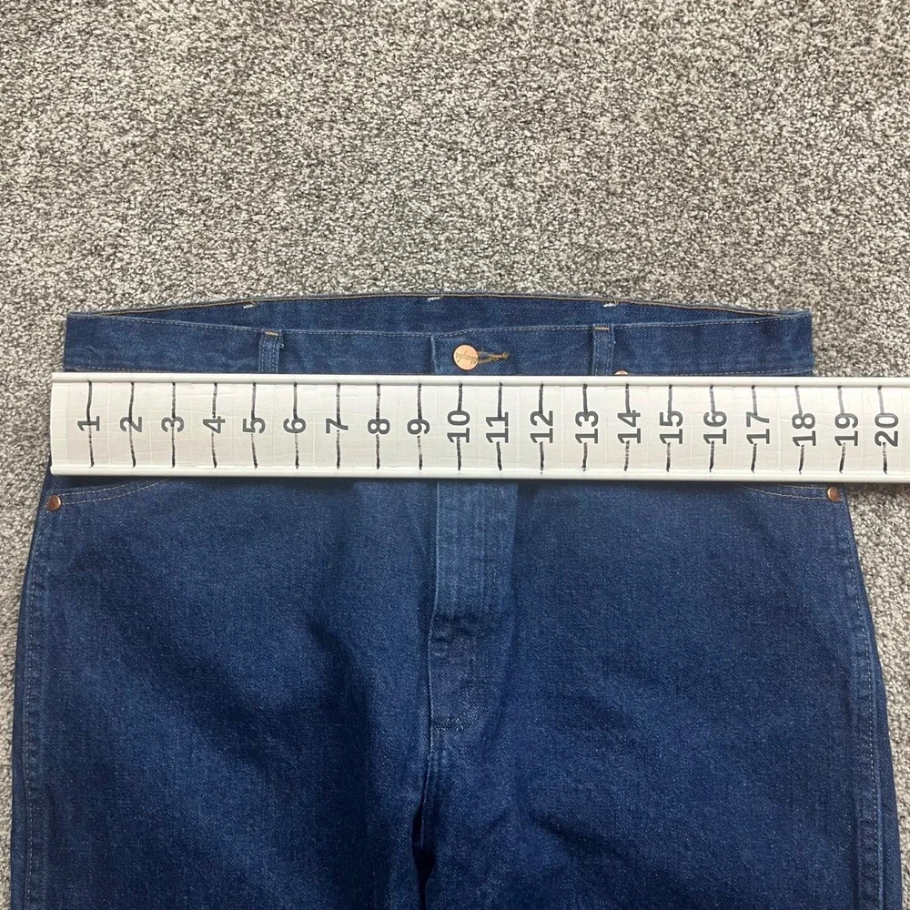 Wrangler cowboy cut Jeans Mens 36x36 Dark Wash Straight Leg Denim 13mwzw